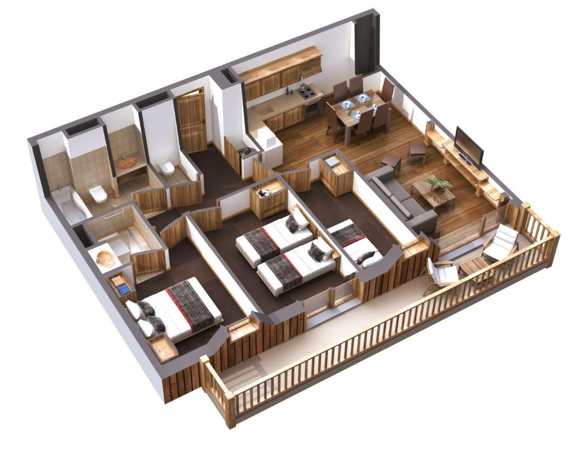 Residence Daria-I Nor By Les Etincelles Alpe d'Huez Ngoại thất bức ảnh